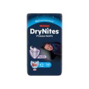 Dry Nites Pojke 4-7år Nattblöjor Huggies 10p