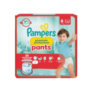 Premium 6 Protec Pants 13-19kg Byxblöjor Pampers 27p