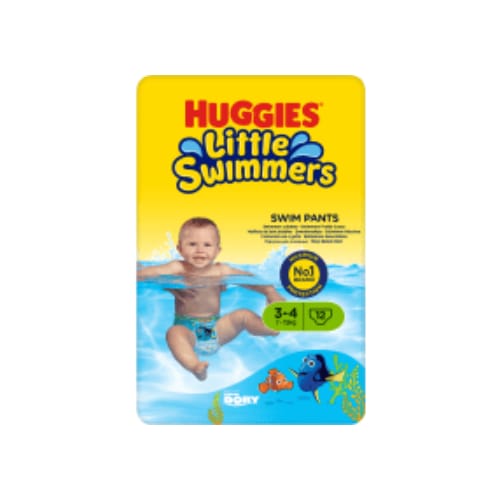 Swim Pants 3-4 7-14 Kg Simblöjor Huggies 12p