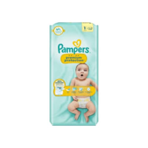 Premium 1 Protection S1 2-5kg Tejpblöjor Pampers 44p