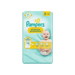 Premium 2 Protection 4-8kg Tejpblöjor Pampers 56p