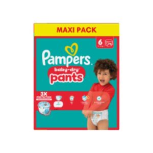 Baby Dry 6 13-19+kg Byxblöjor Pampers 74p
