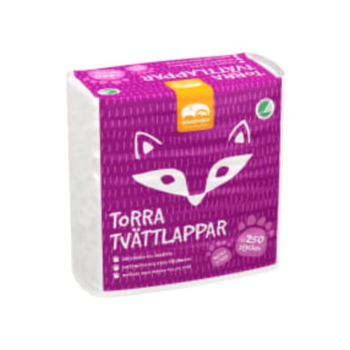 Tvättlappar Torra Mjuka 3 Lager Minstingen 250p