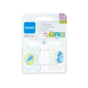 Original Silik Napp 0-6 Månader Mam 2p