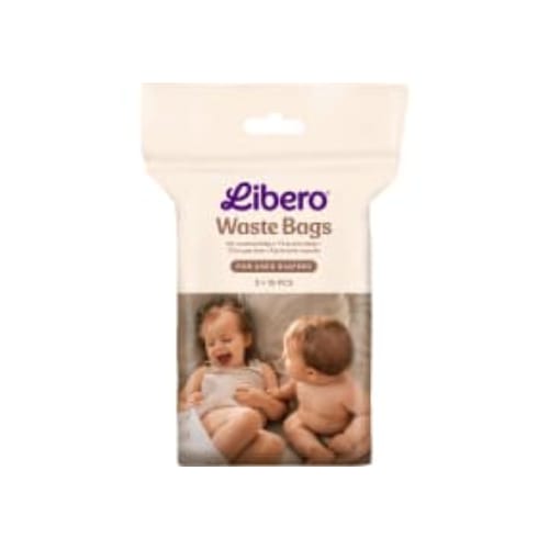 Waste Bags För Använda Blöjor Libero 45p