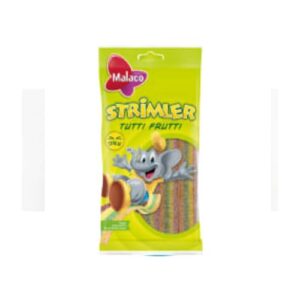 Tutti Frutti Strimler Malaco 80g
