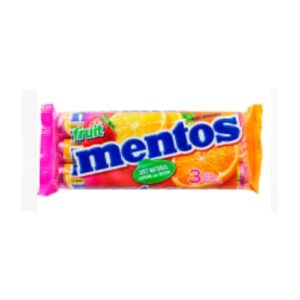 Mentos Fruit 3 Pack Mentos 114g