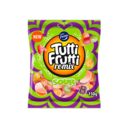 Sour Remix Tutti Frutti Sour Fazer 150g