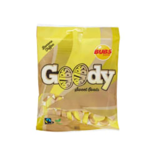 Banana Toffee Goody Sweet Ovals Bubs 175g