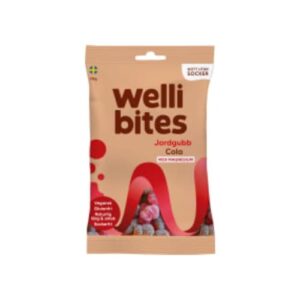 Jordgubb Cola Sockerfri Vegan Wellibites 70g