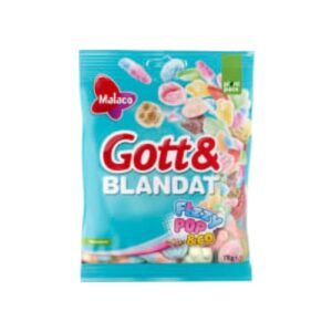Fizzypop&co Gott & Blandat Malaco 170g