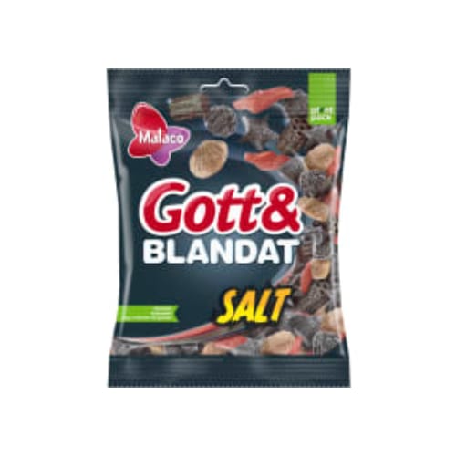 Salt Gott & Blandat Malaco 210g