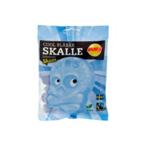 Bubs Cool Blåbär Skalle Skum  90 G