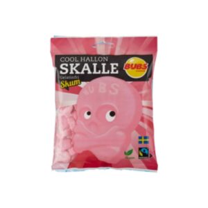 Bubs Cool Hallon Skalle Skum  90 G