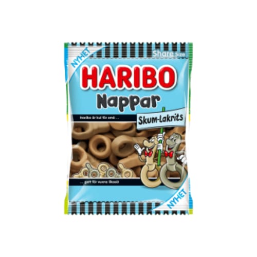 HAR Nappar Skum-Lakrits  120 G
