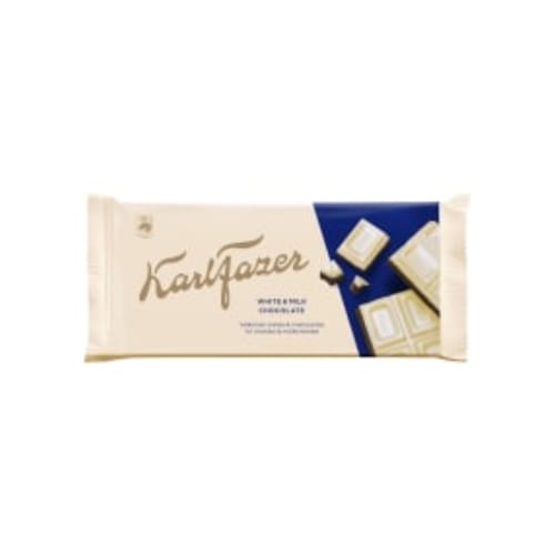 Vit Choklad Mjölkchoklad Chokladkaka Fazer 131g