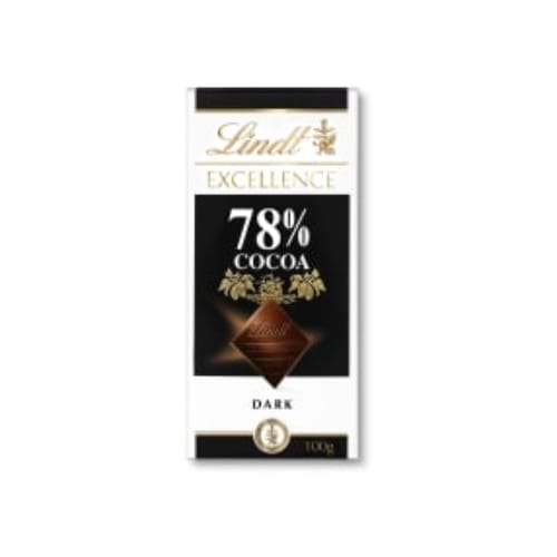 78% Cocoa Dark Excellence Chokladkaka Lindt 100g
