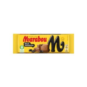 Black Saltlakrits Chokladkaka Marabou 100g