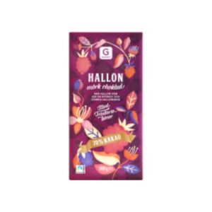 Hallon Mörk Choklad 70% Kakao Garant 100g