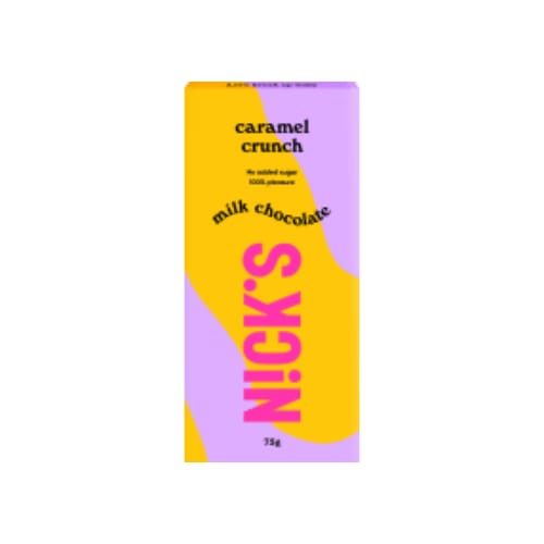 Caramel Crunch Nick´s 75g