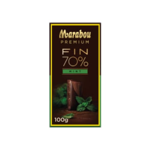 Fin 70% Mint Premium Chokladkaka Marabou 100g
