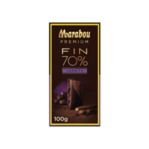 Fin 70% Lakrit Premium Chokladkaka Marabou 100g
