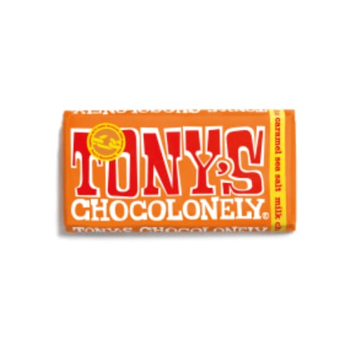 Caramel Sea Salt Ljus Choklad Tony´s 180g