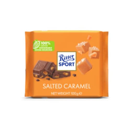 Salted Caramel Ritter Sport 100g