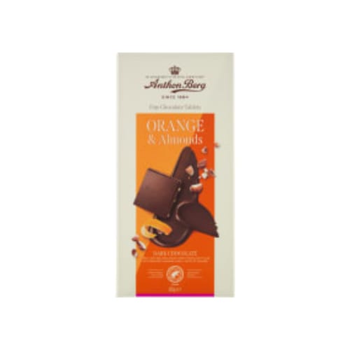 Orange Almonds Chocolate Anthon Berg 80g