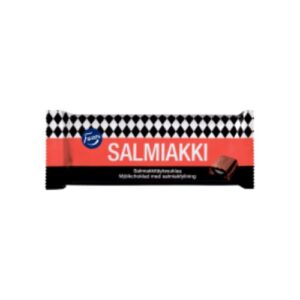 Salmiakki Salmiakfyllning Chokladkaka Fazer 100g