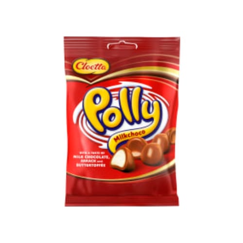 Milkchoco Polly Röd Påse Cloetta 200g