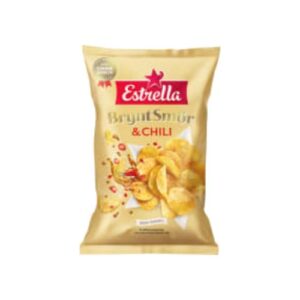 Brynt Smör Chili Chips Estrella 275g