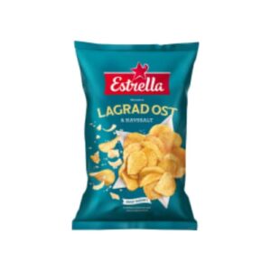 Lagrad Ost & Havssalt Chips Estrella 275g