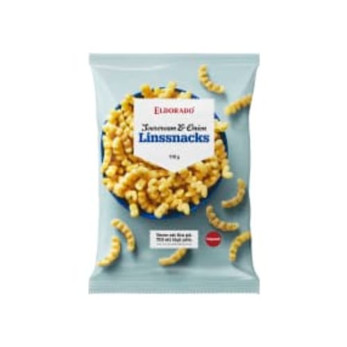 Sourcream Onio Linssnacks Eldorado 110g