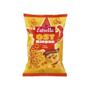 Ostringar Chili Cheese Estrella 200g