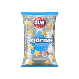 Stjärnor Sourcream & Onion Olw 100g