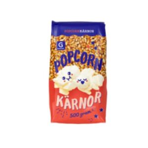 Popcorn Kärnor Opoppade Garant 500g