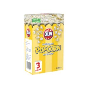Popcorn Micropop Smör 3-pack Olw 240g