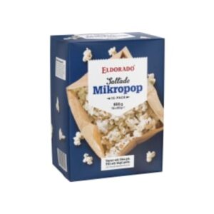 Micropopcorn Saltade 10-pack Eldorado 800g