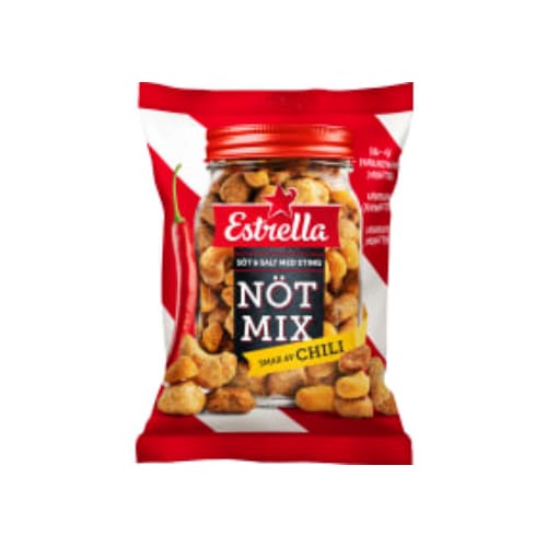 Chili Nötmix Söt Salt med Sting Estrella 175g
