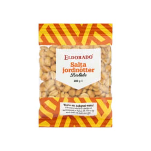 Jordnötter Rostade & Saltade Eldorado 200g