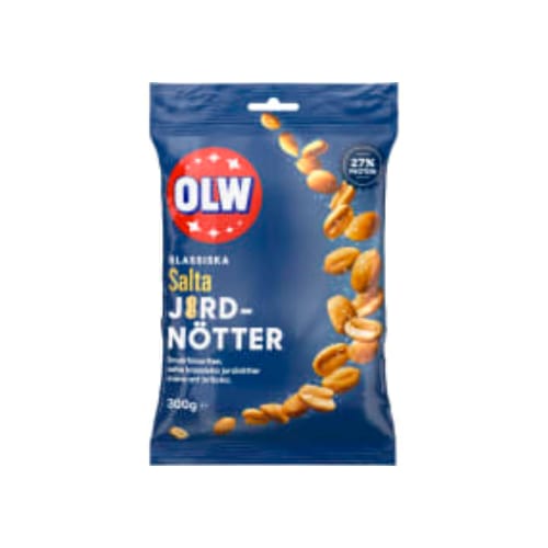 Jordnötter Salta Olw 300g