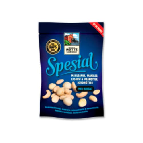 Spesial med Havssalt Nöttefabrikken 190g