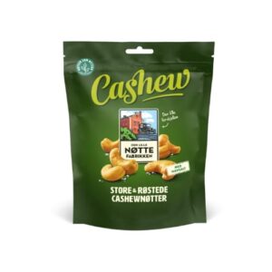 Cashewnötter Stora Rostade med Havssalt  250g