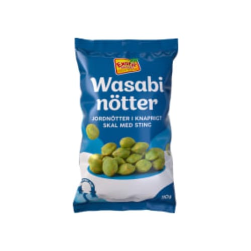 Wasabinötter Exotic Snacks 110g