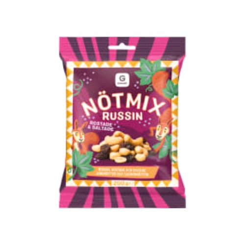 Nötmix Russin Rostade & Saltade Garant 200g