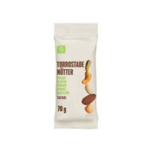 Nötmix Torrrostade Saltade Garant 70g