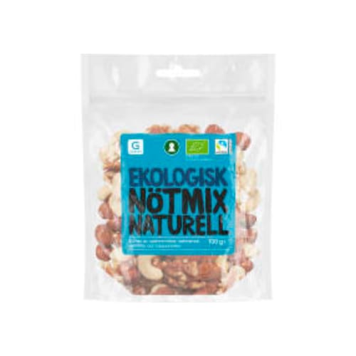 Nötmix Naturell Ekologisk Garant Eko 100g