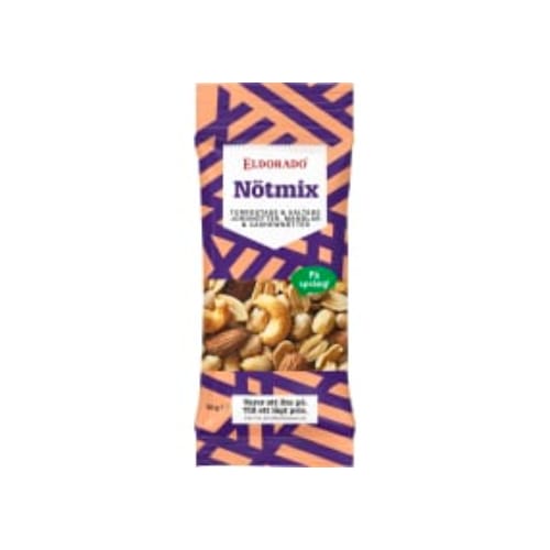 Nötmix Rostad Saltad Eldorado 50g