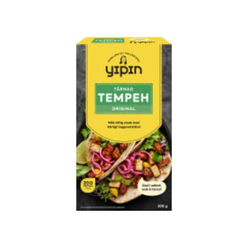 Tempeh Original Fast Tärnad/vegansk Yipin 200g
